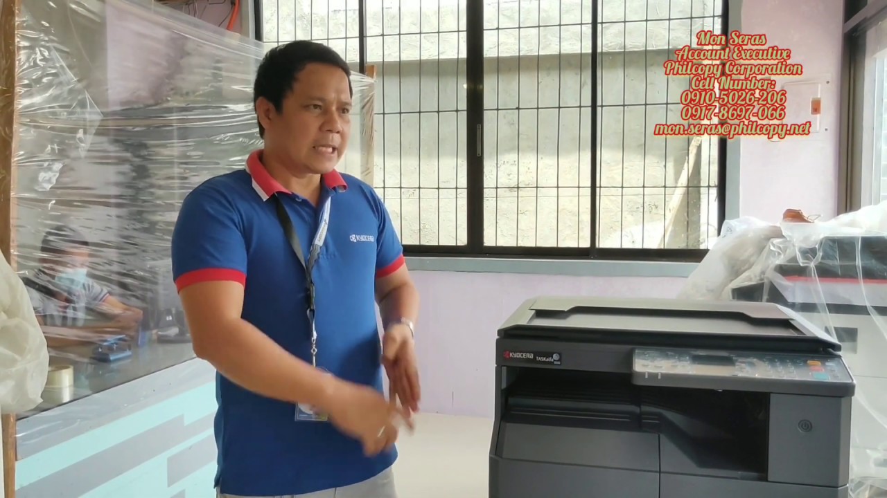 Kyocera Taskalfa 1800 demonstration by Philcopy Corporation
