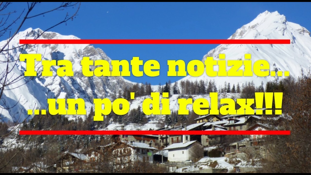 Tra tante notizie brutte   un po' di relax   2026