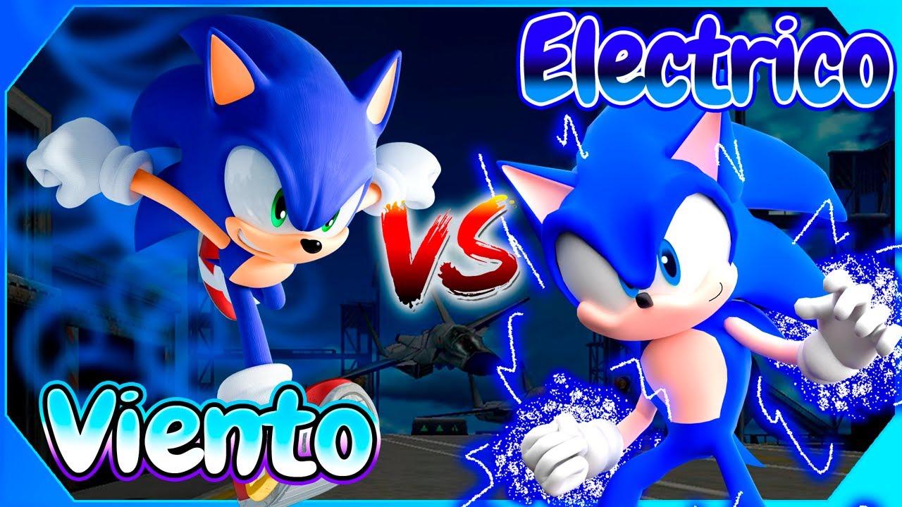 VIENTO vs ELECTRICIDAD El nuevo EFECTO visual en SONIC ¿Lo notaste?