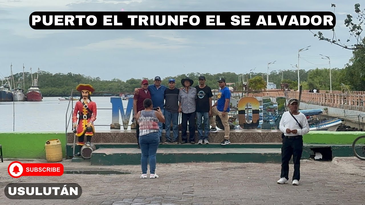 PUERTO EL TRIUNFO USULUTÁN EL SALVADOR 🇸🇻😱