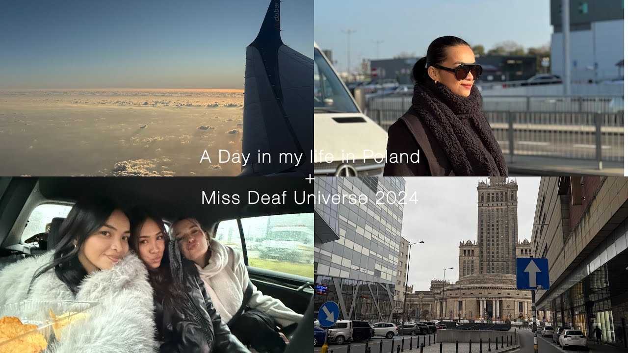 A Day in My life in Poland + Miss Deaf Universe 2024 ✨🫶🏻