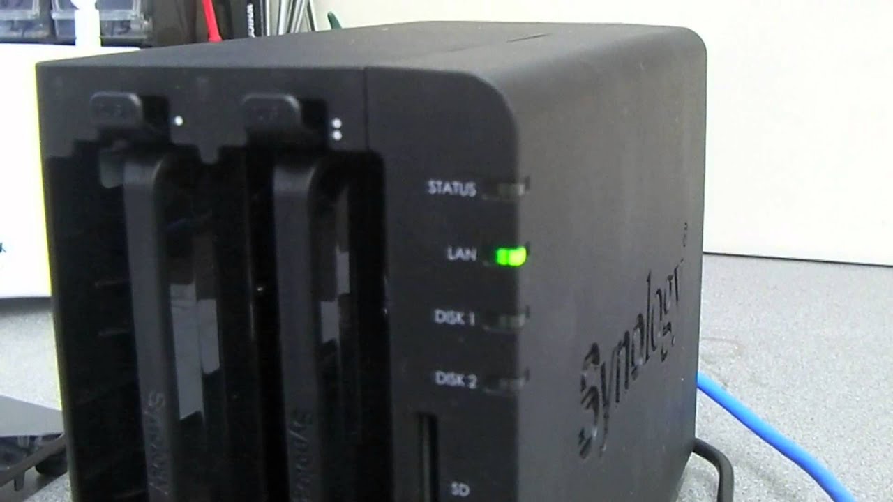 Synology DS214 Play. Brand new and knackered hard drive. Part 1