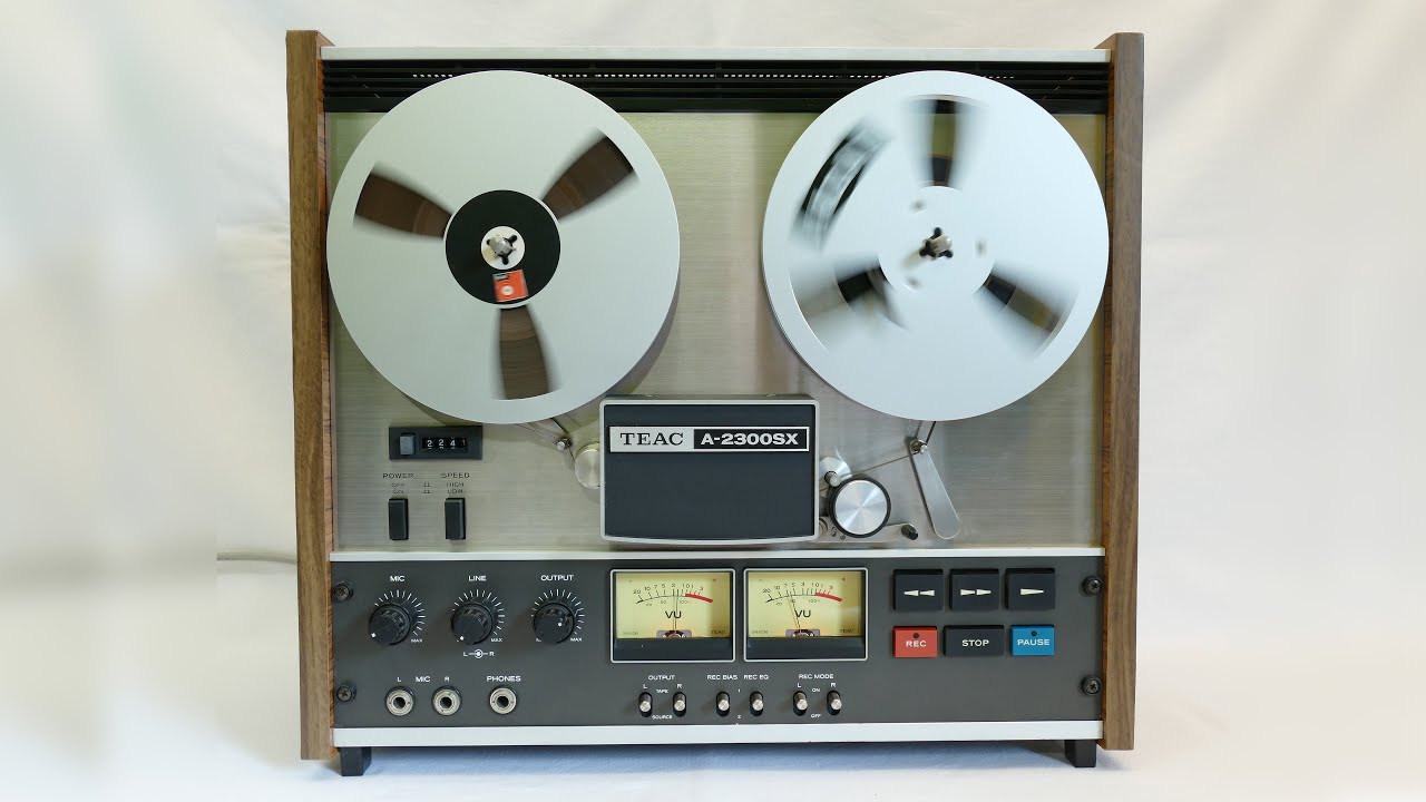 Teac A-2300SX reel-to-reel tape deck repairs