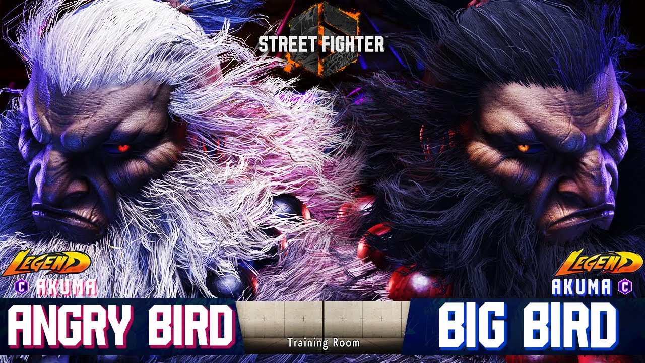 SF6🔥 AngryBird (AKUMA)   Vs   BigBird (AKUMA)  Best Custom Room Match 🔥SF6 DLC  Replays🔥
