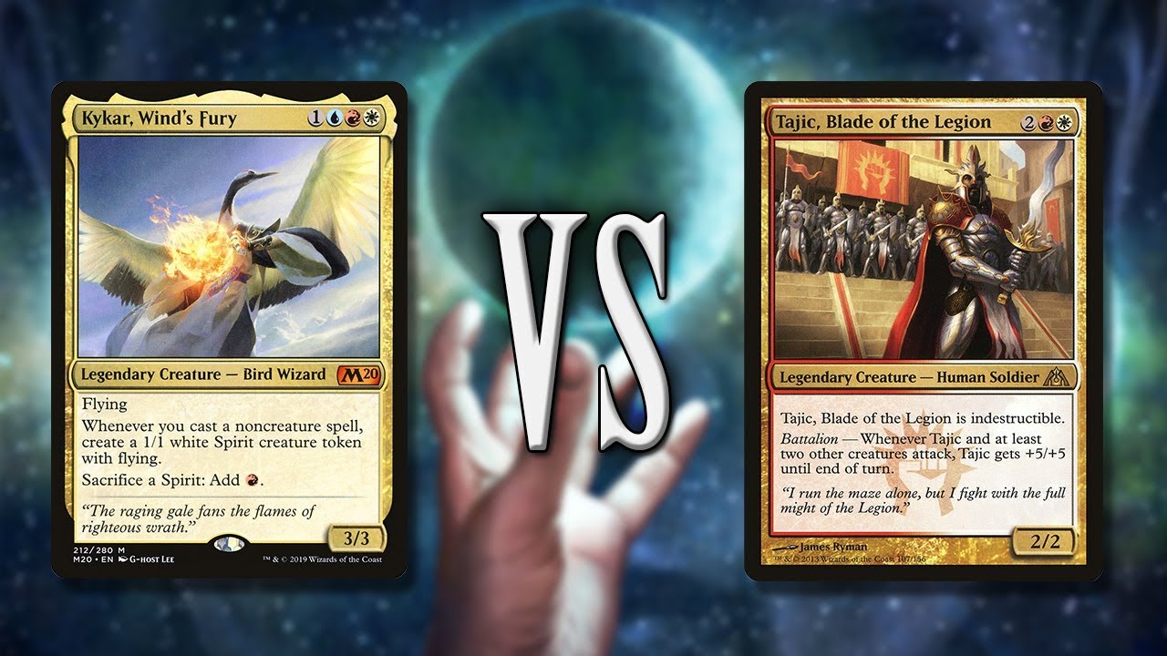 Kykar Winds Fury vs Tajic | Commander EDH gameplay | eedi H tribalkai