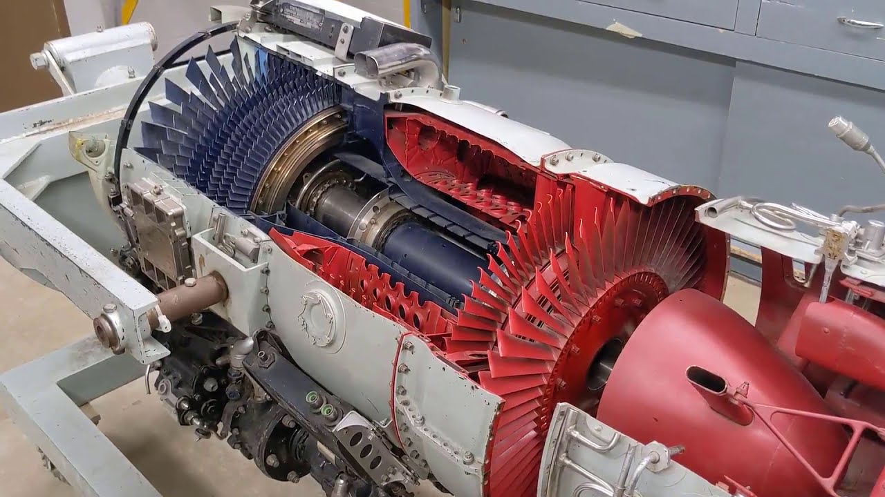 J85 Engine with Afterburner