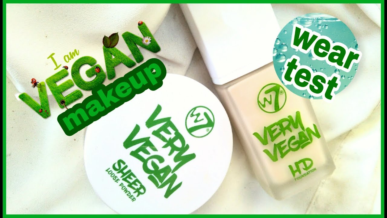 Foundation wear test w7 very vegan| w7 foundation review| w7 foundation demo| jessellinvlogs