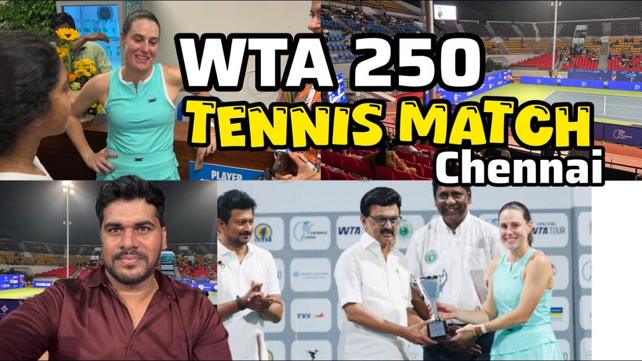 WTA 250 Chennai Open 2025 🔥 Women's Tennis Championship 💥 Match Highlights