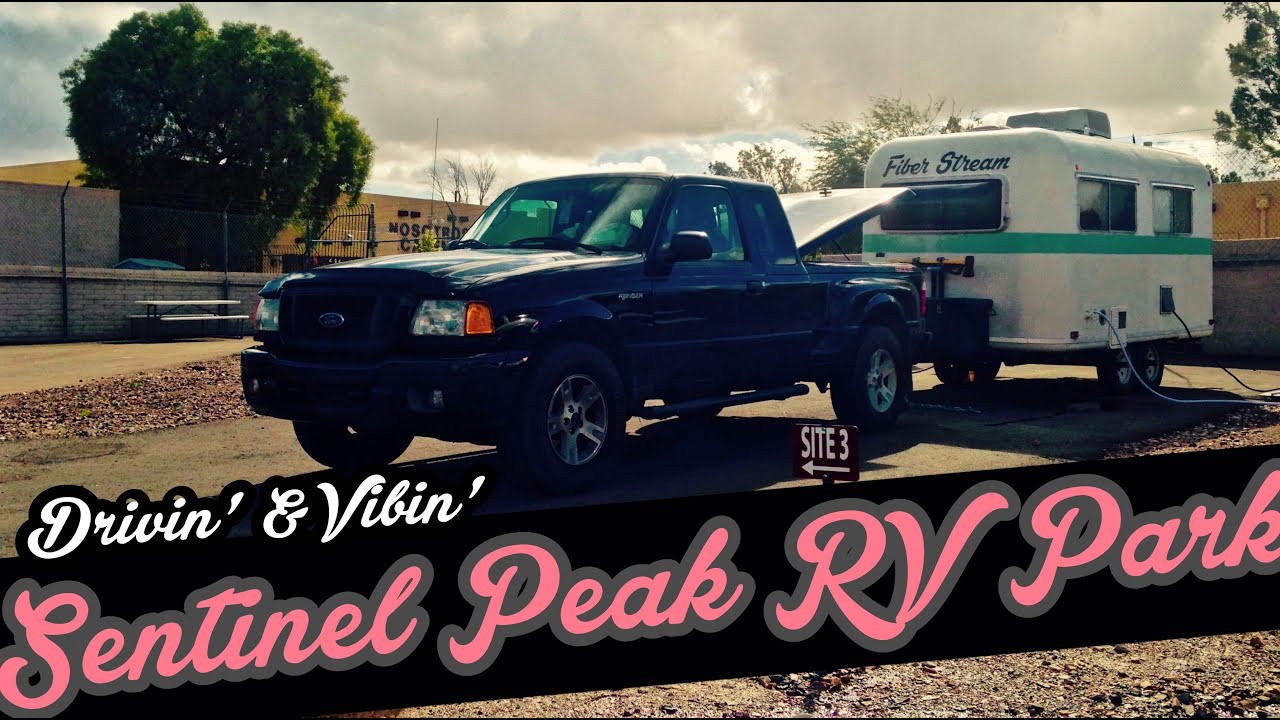 Sentinel Peak RV Park - Review by Drivin' & Vibin' - Tucson, Arizona
