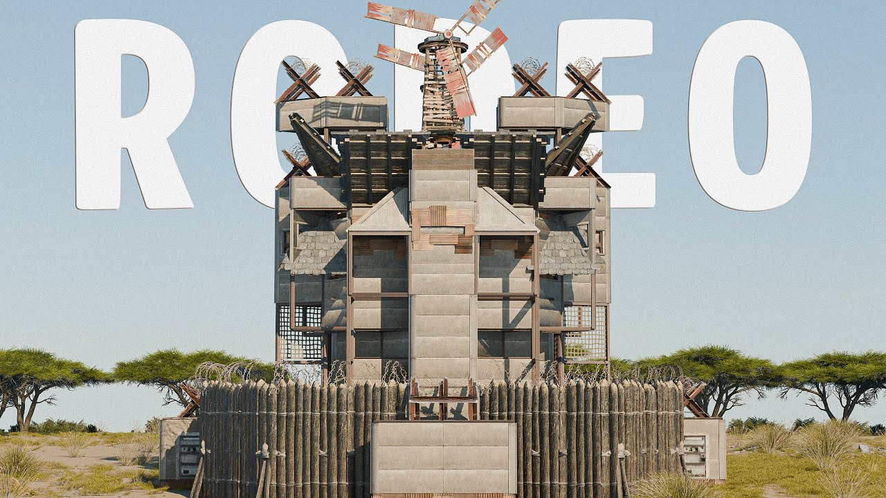 The Rodeo | The BEST Duo/Trio 2x1 BUNKER Base | RUST Base Design