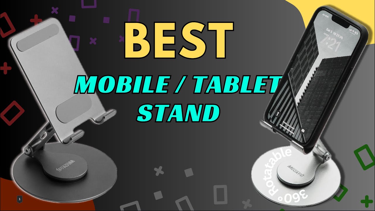 BEST MOBILE AND TABLET STAND | Megastro 360 Rotatable Phone/Tablet Stand | Berojgar gyani