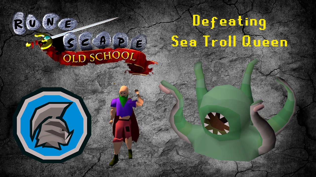 OSRS Ironman | Defeating Sea Troll Queen in Swan Song (Low stats)