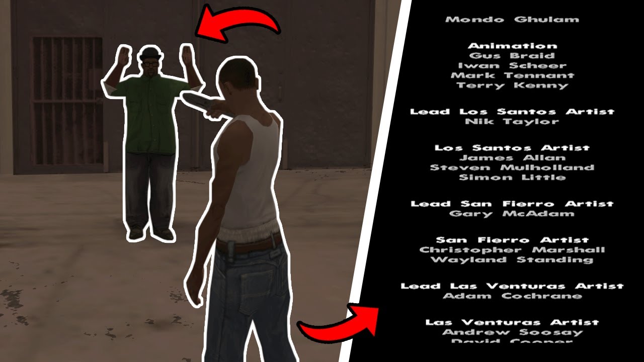 Что произойдет, если убить Биг Смоука в начале GTA San Andreas?
