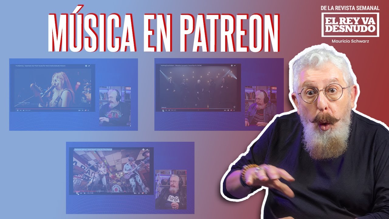 Revista - Mi serie de comentarios de m&uacute;sica ahora en mi p&aacute;gina de Patreon