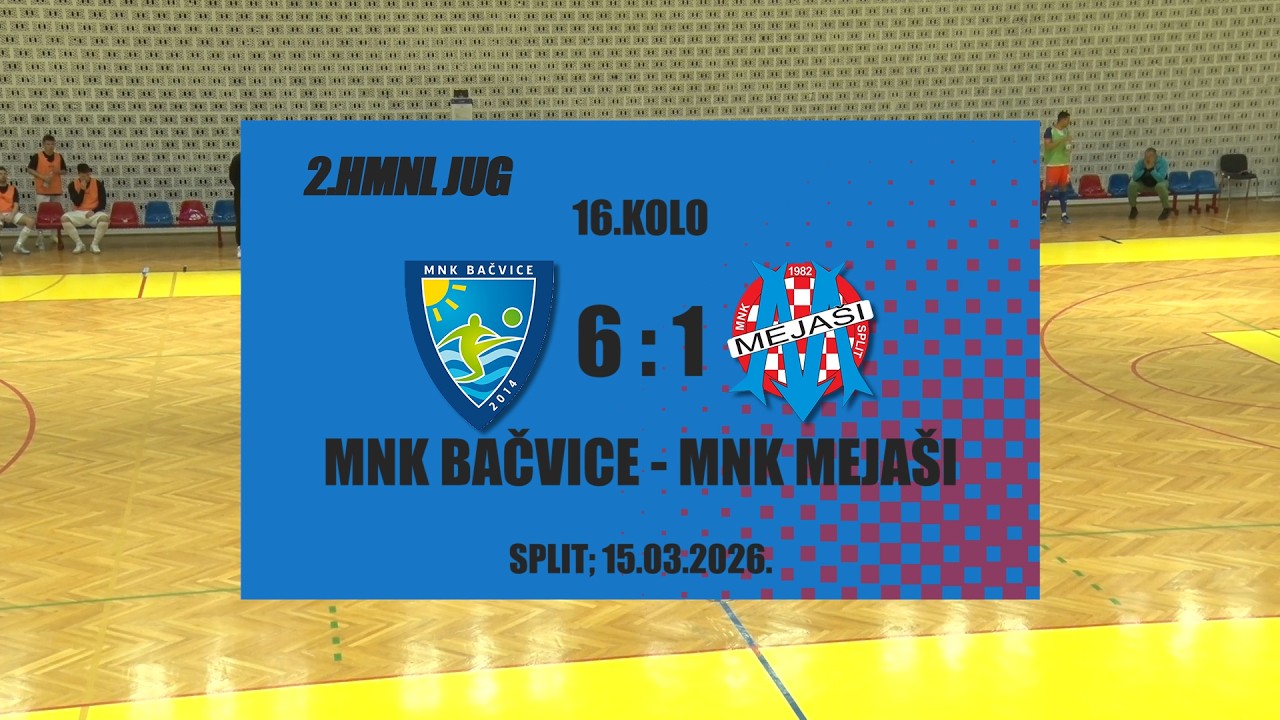 UMN_TV 2HMNL Jug_MNK Bačvice - MNK Mejaši (Sažetak)