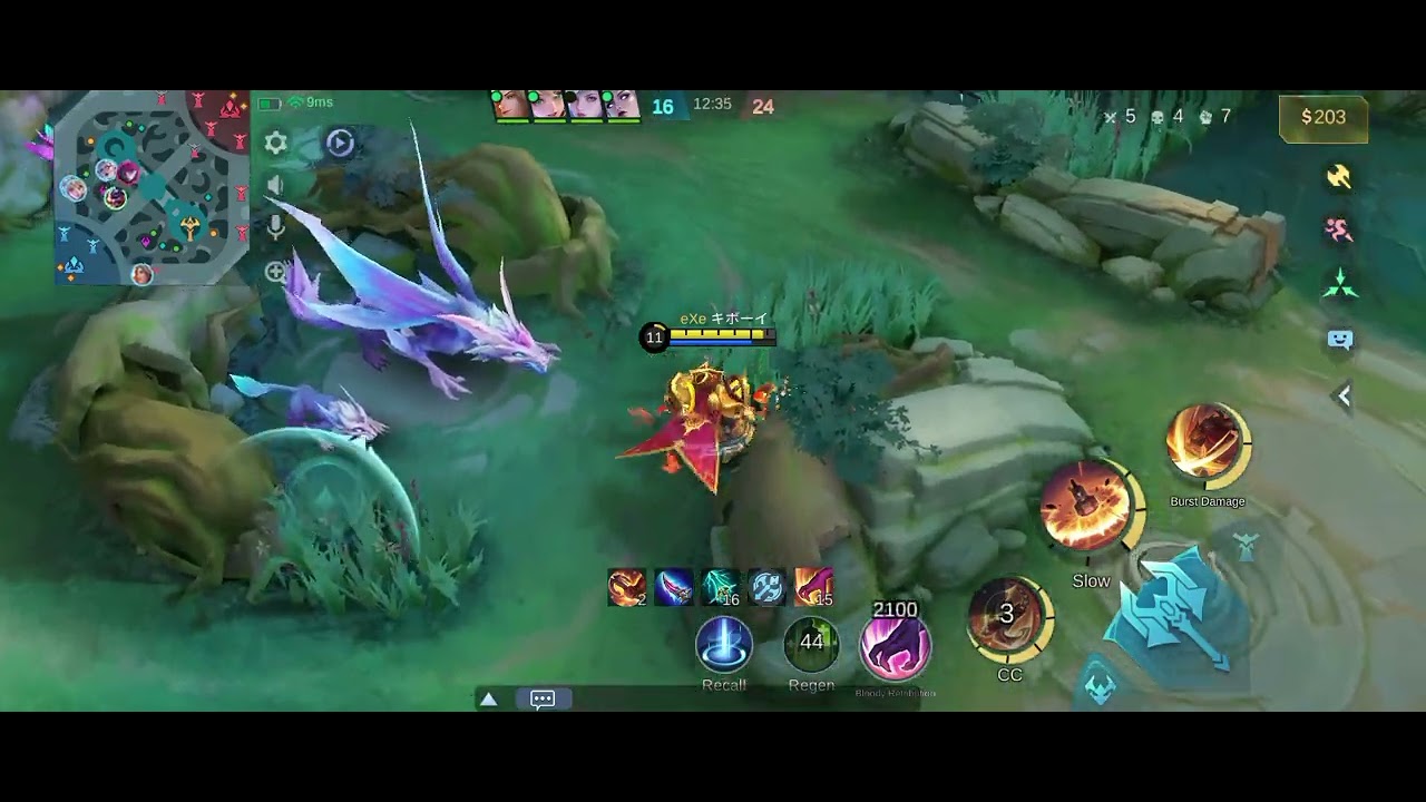 Gameplay bermain franco