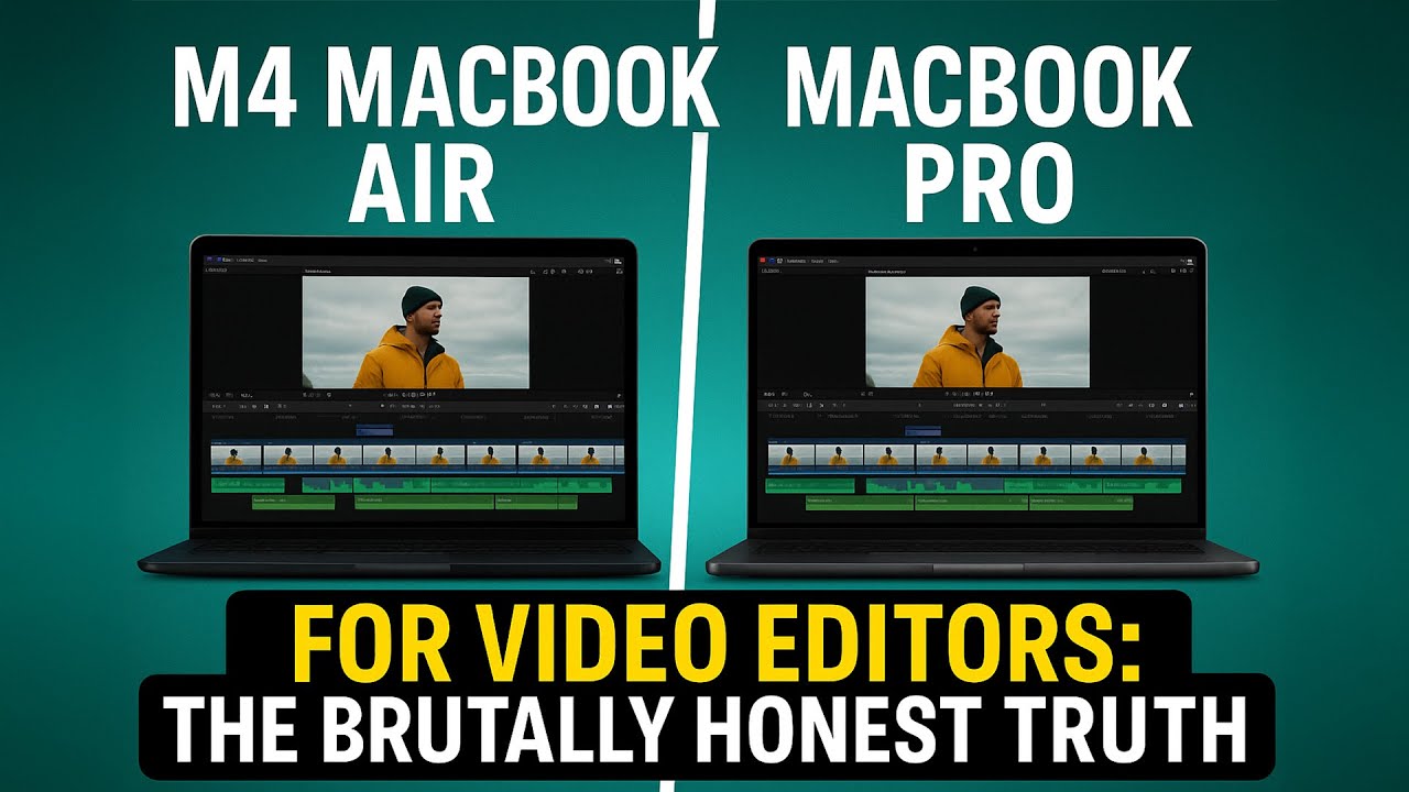 M4 MacBook Air vs Pro for Video Editors: The Brutally Honest Truth