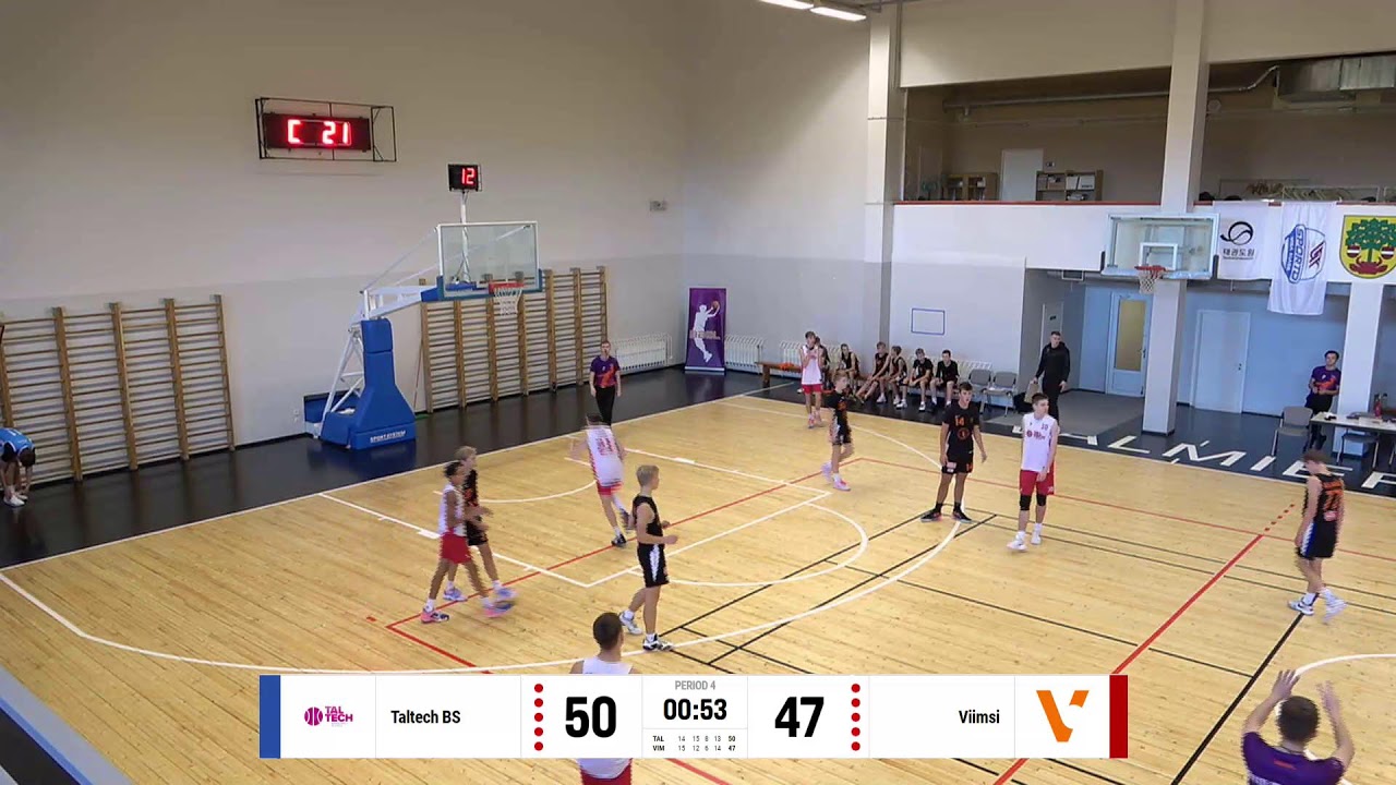 Taltech BS 2009 vs KK Viimsi/Kesklinna KK/GAG 2009 | BBBL boys U15