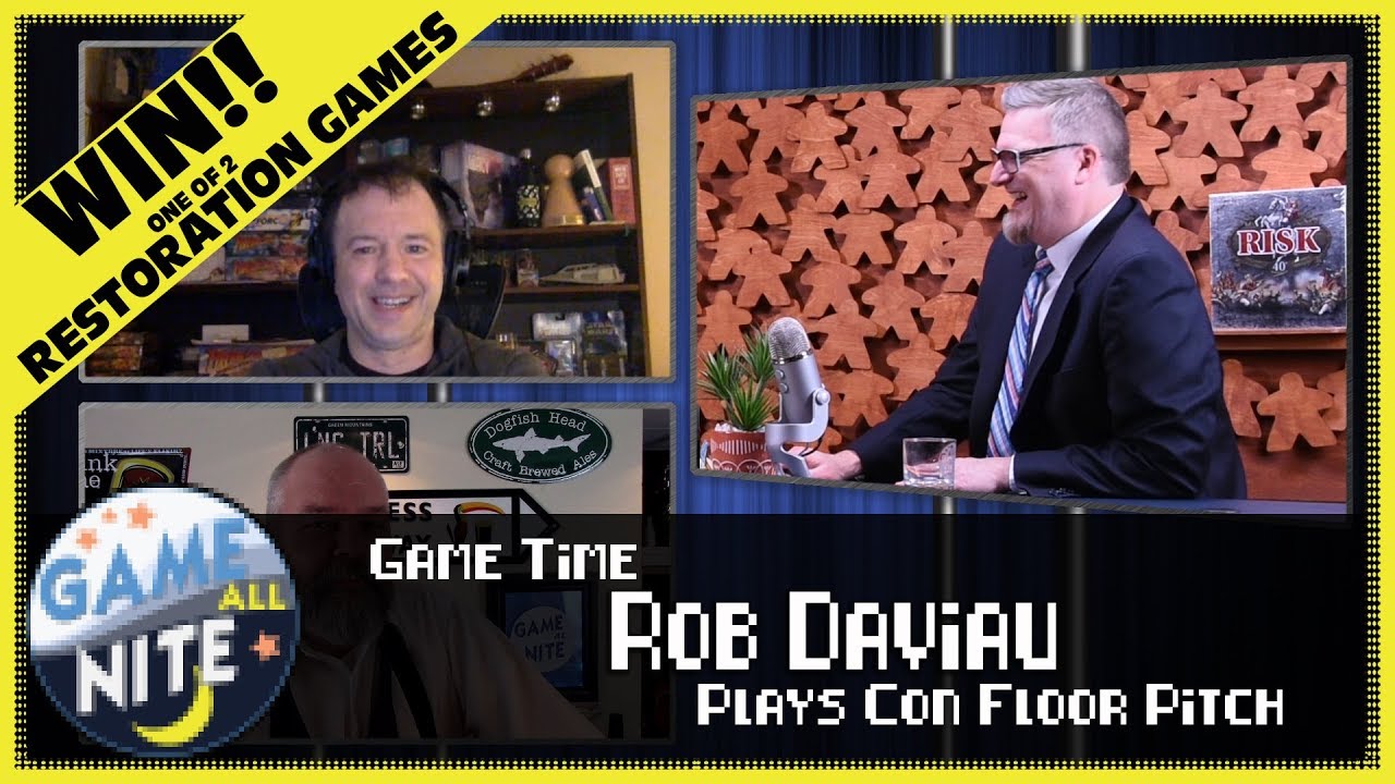 Game Time! - Rob Daviau Plays Con Floor Pitch