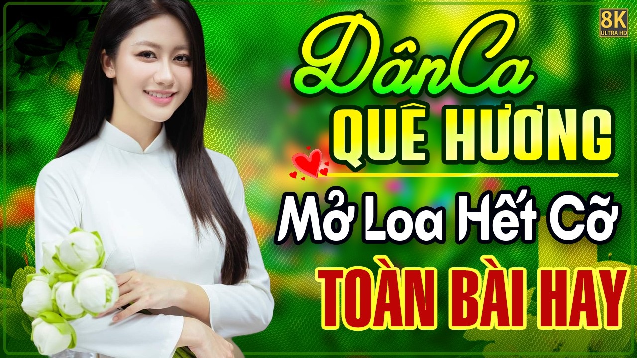 Lk Nhạc Dân Ca 2026 KHÔNG QUẢNG CÁO - Nhạc Trữ Tình Quê Hương Miền Tây Ngọt Lịm