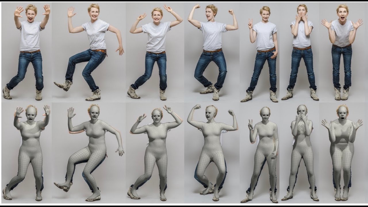 Expressive body capture: 3D hands, face, and body from a single image