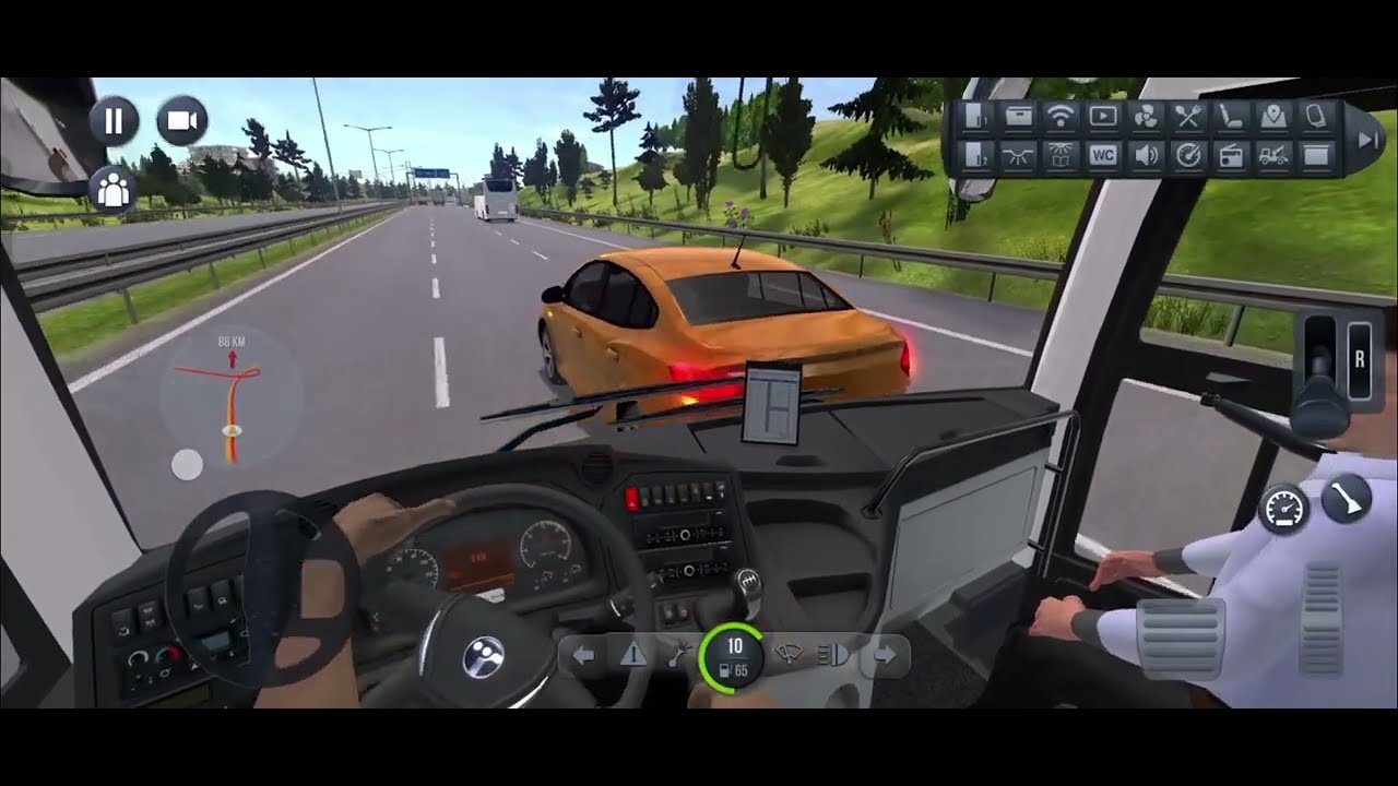 Bus simulator ultimate || bhopal to nagpur full journey || #bussimulatorultimate #youtube #driver 