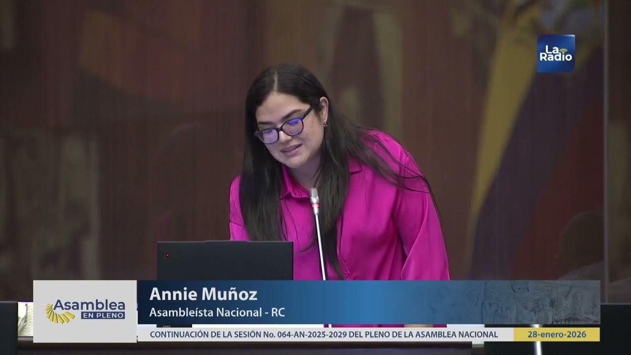 Asambleísta Annie Muñoz - Sesión 064