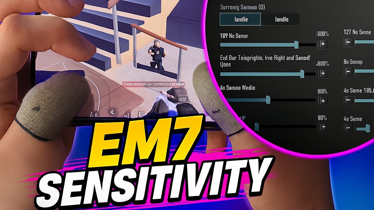 This EM7 Sensitivity Will Blow Your Mind 😱 (No Recoil)