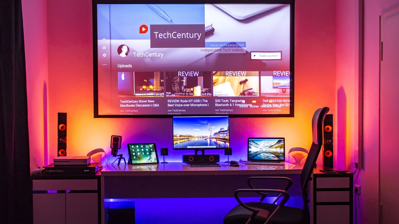 TechCentury Ultimate Desk Setup Tour Winter 2016!