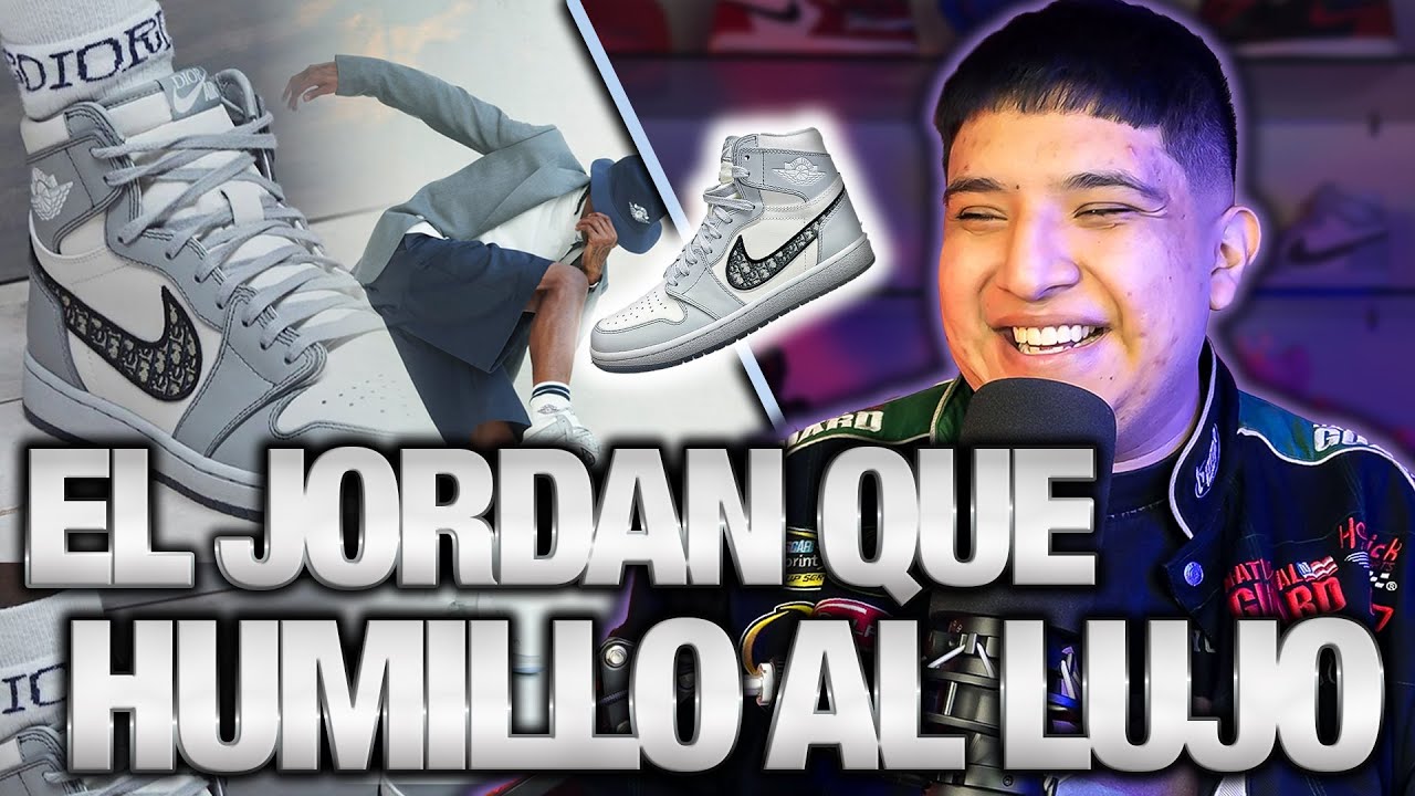 AIR JORDAN 1 DIOR - CUANDO EL LUJO BAJÓ A LA CANCHA 👟🏀 