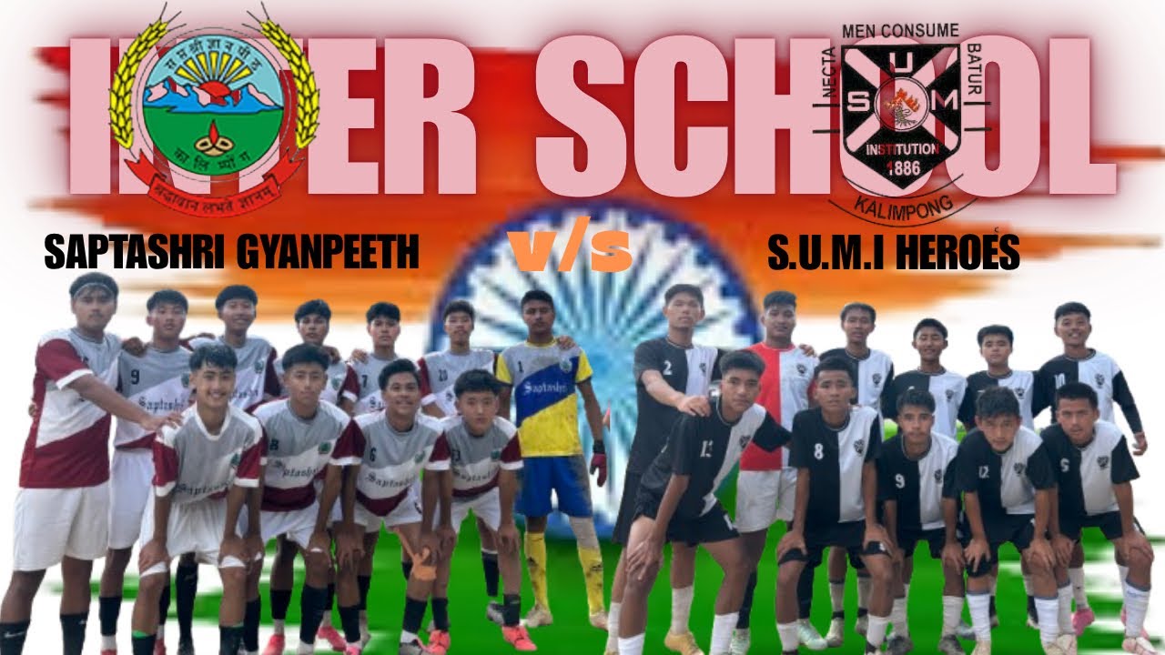SUMI HEROES v/s SAPTASHRI GYANPEETH Quarterfinal match Inter school Independence knockout Tournament