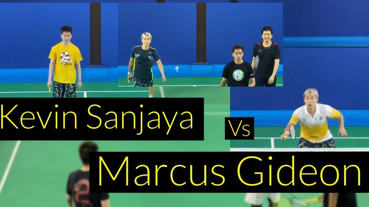 Kevin Sanjaya Vs Marcus Gideon