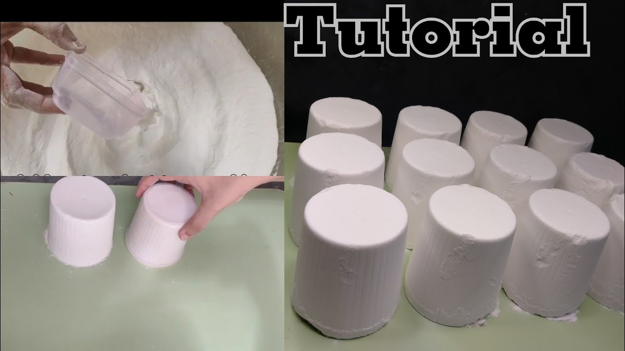 ASMR how to make baking soda tutorial