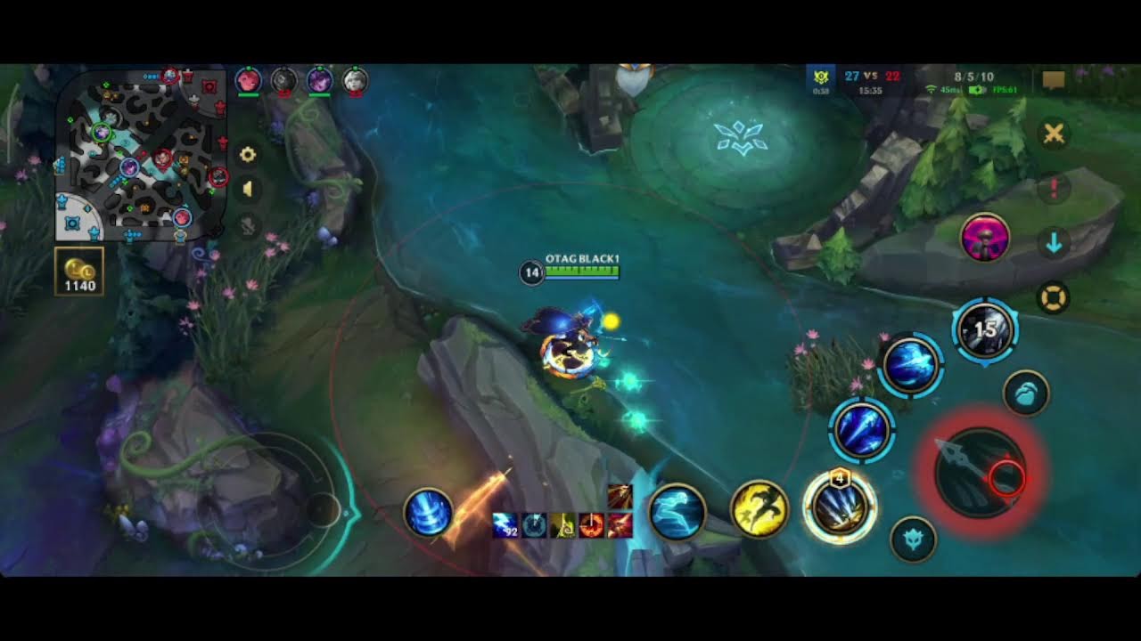 Jugando hasta llegar a  maestro Wild Rift