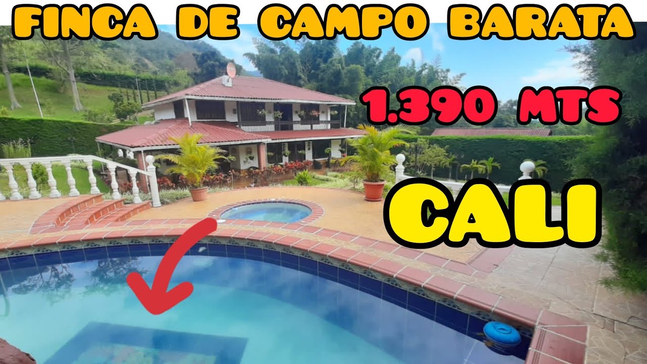 #PEDROPARRA gangazo hermosa finca campestre en #condominio cali via kilometro 30