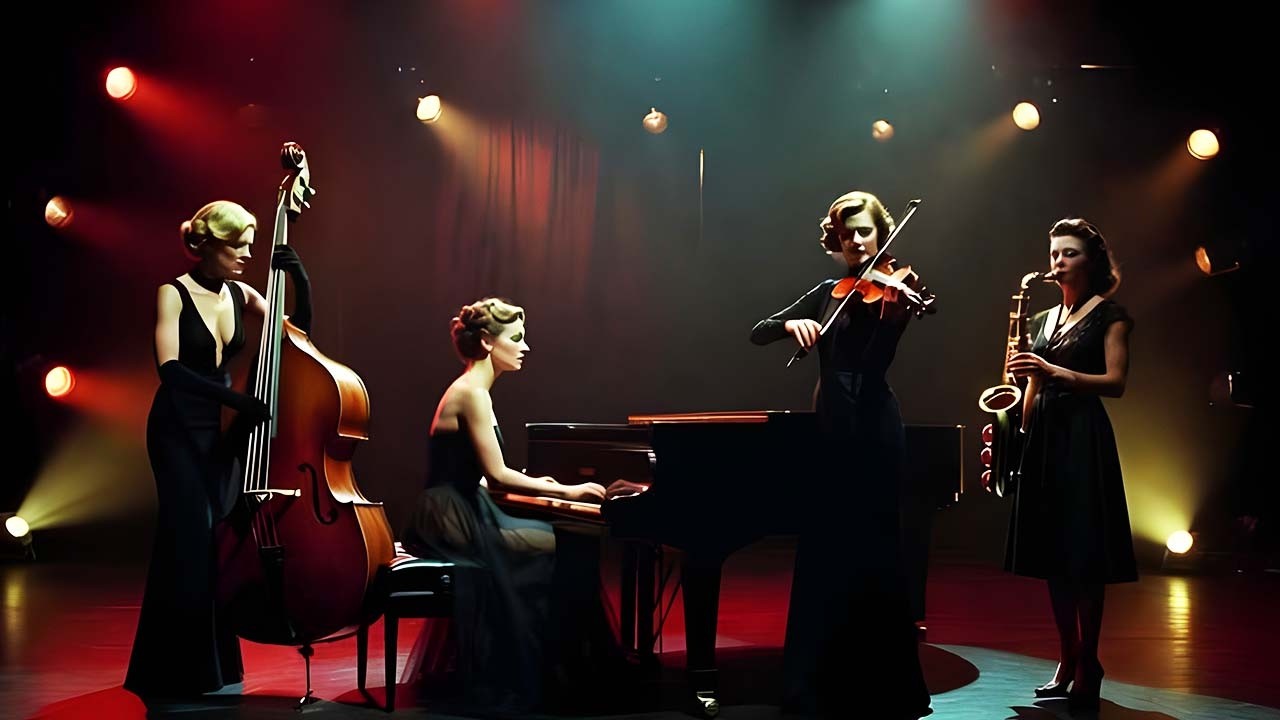 1940s Big Band Jazz and Swing - Uplifting Vintage Vibes for Morning