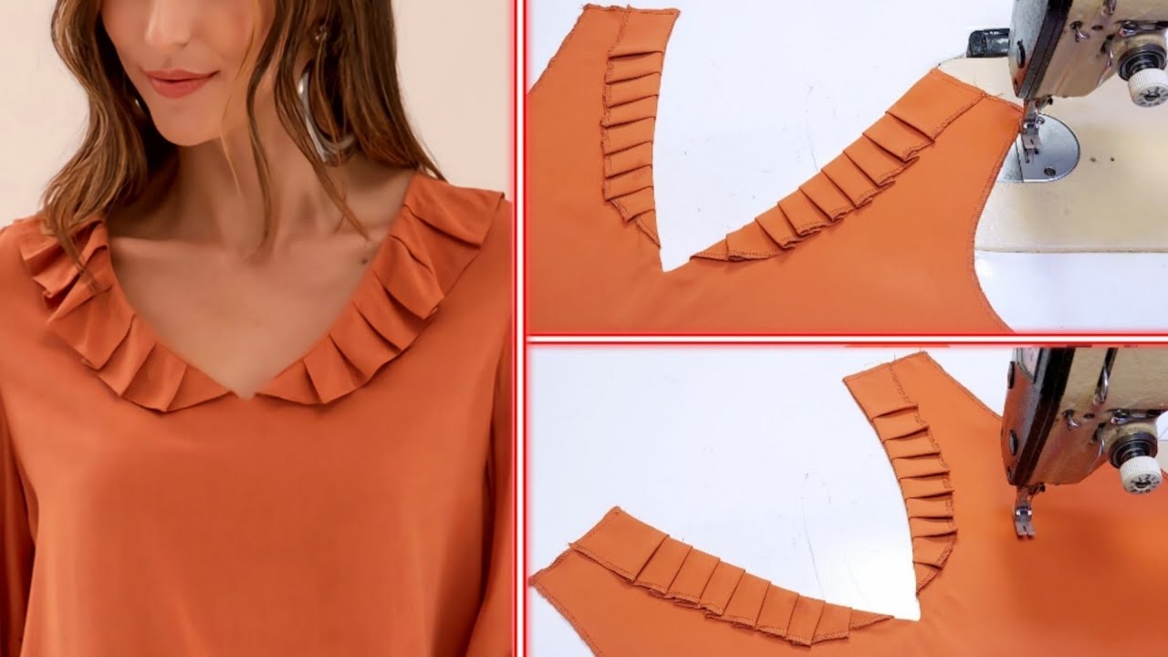 Unique Sewing Tips and Tricks for Neck Designs You've Never Seen | Best Neck Designs with Pintucks