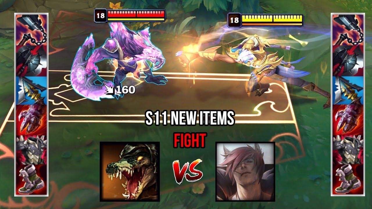 SETT vs RENEKTON S11 NEW ITEMS FULL BUILD FIGHTS & Best Moments!