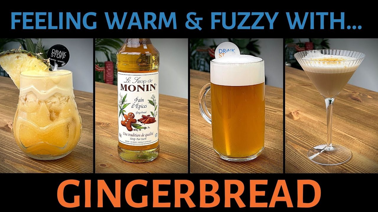 You need to put GINGERBREAD SYRUP to work for this Autumn's Cocktail Menu