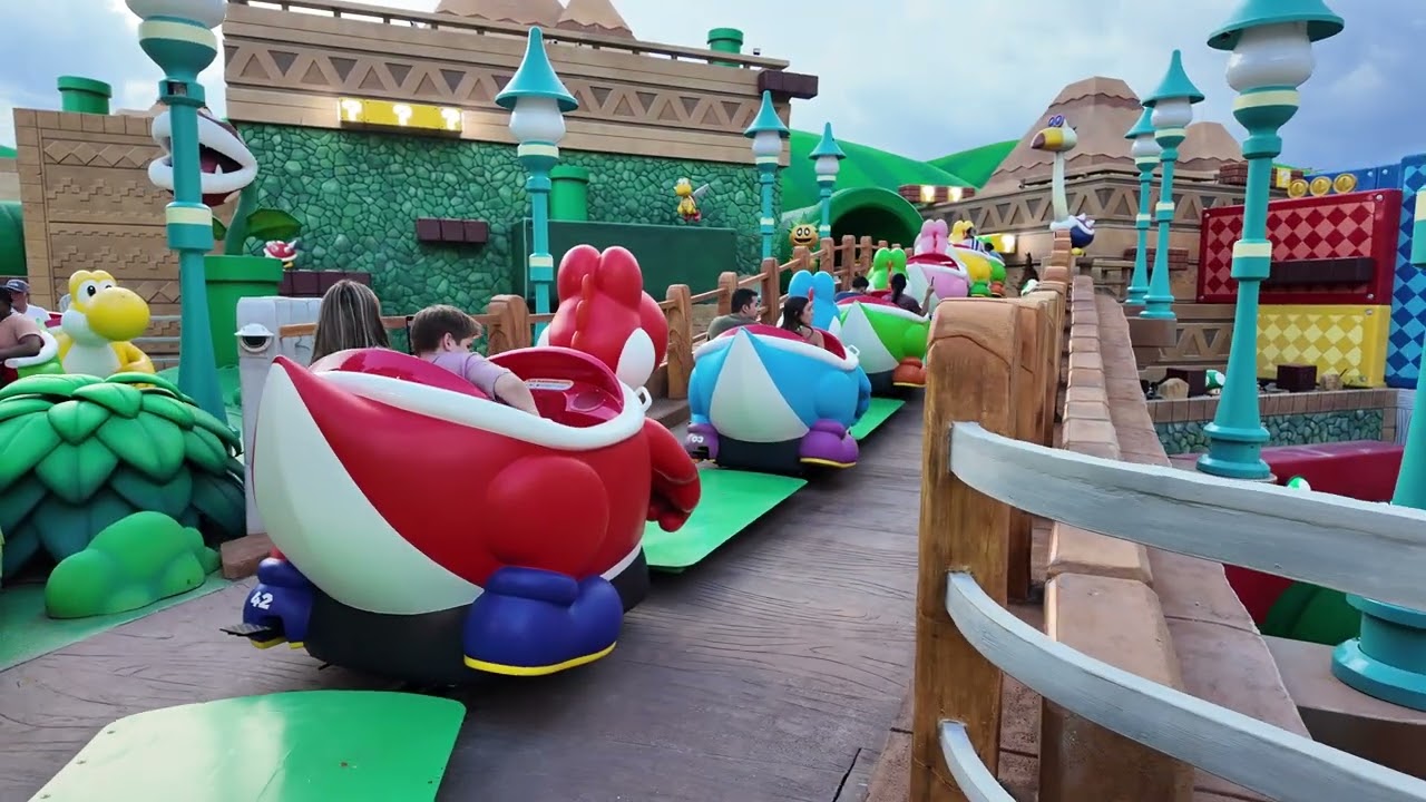 YOSHI'S ADVENTURE - FULL POV AT SUPER NINTENDO WORLD | UNIVERSAL EPIC UNIVERSE