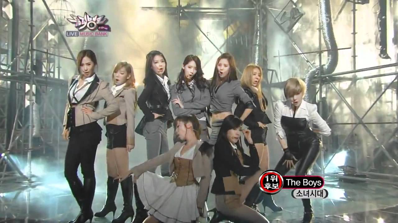 [111028] SNSD Girls'Generation The Boys Special Stage KBS MUSIC BANK.