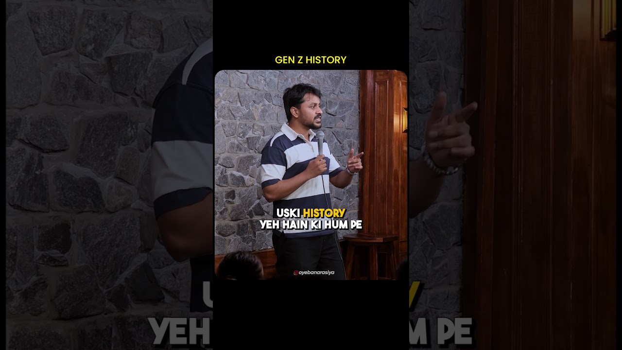 Gen Z History😂😂 #standupcomedy #comedy #standup #ytshorts #shorts #jokes #genz #girlfriend