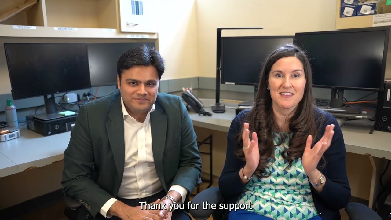 2025 FBI Research Scholars - Mercedez Perez and Ankit Parekh