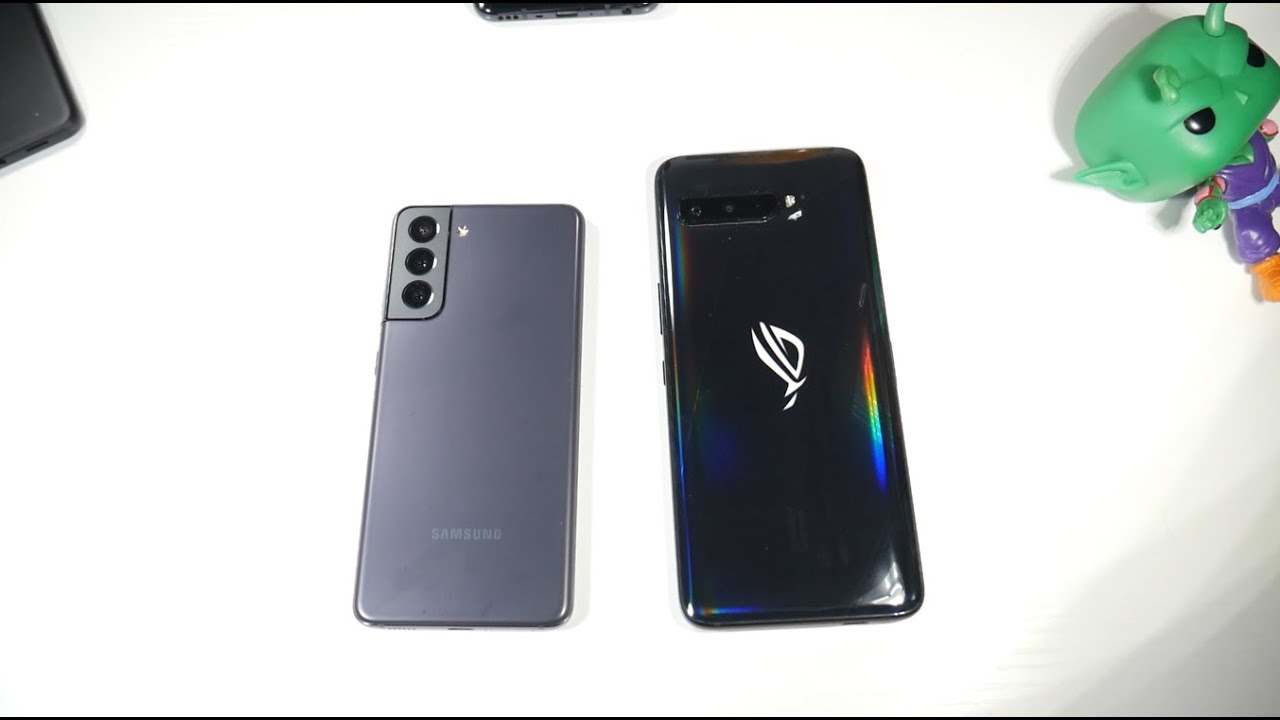 Asus ROG Phone 3 VS Samsung Galaxy S21 Full Speed & Speaker Test Comparison!