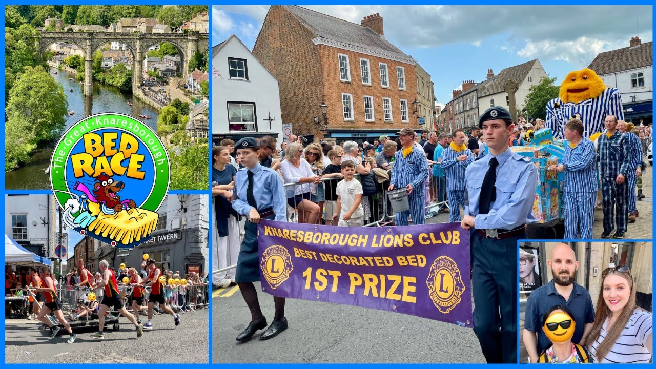 Great Knaresborough Bed Race | Parade and Race 2025