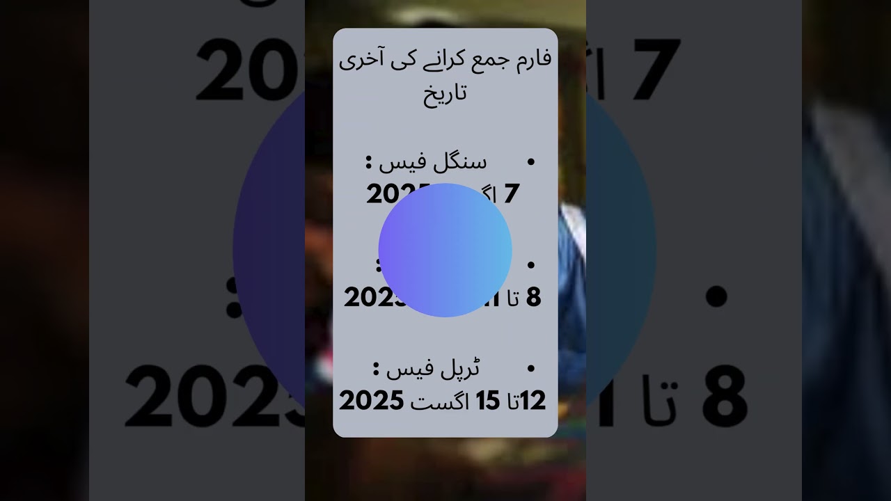 Matric 2nd Annual Exams 2025 | Supplementary