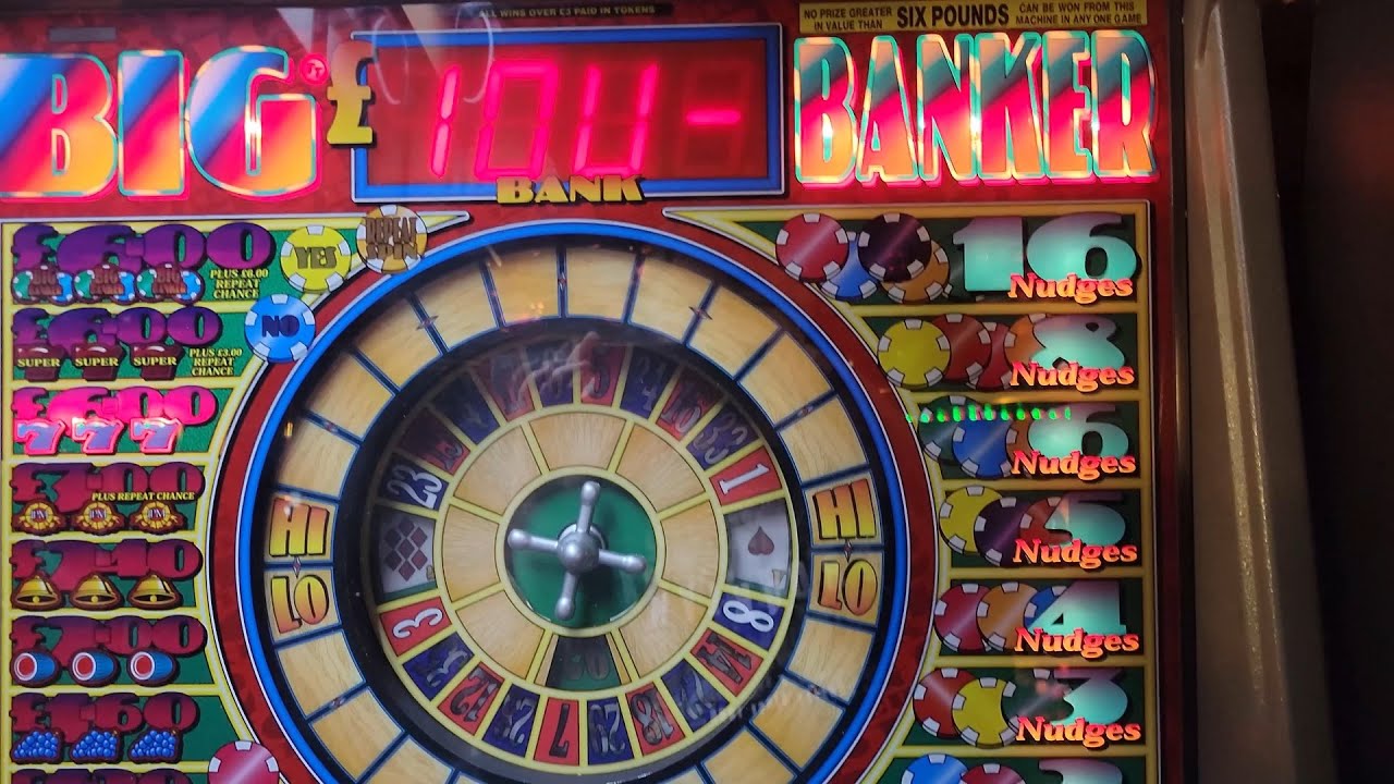 6 фунтов стерлингов JPM Big Banker Fruit Machine Emptier от @GuruJus
