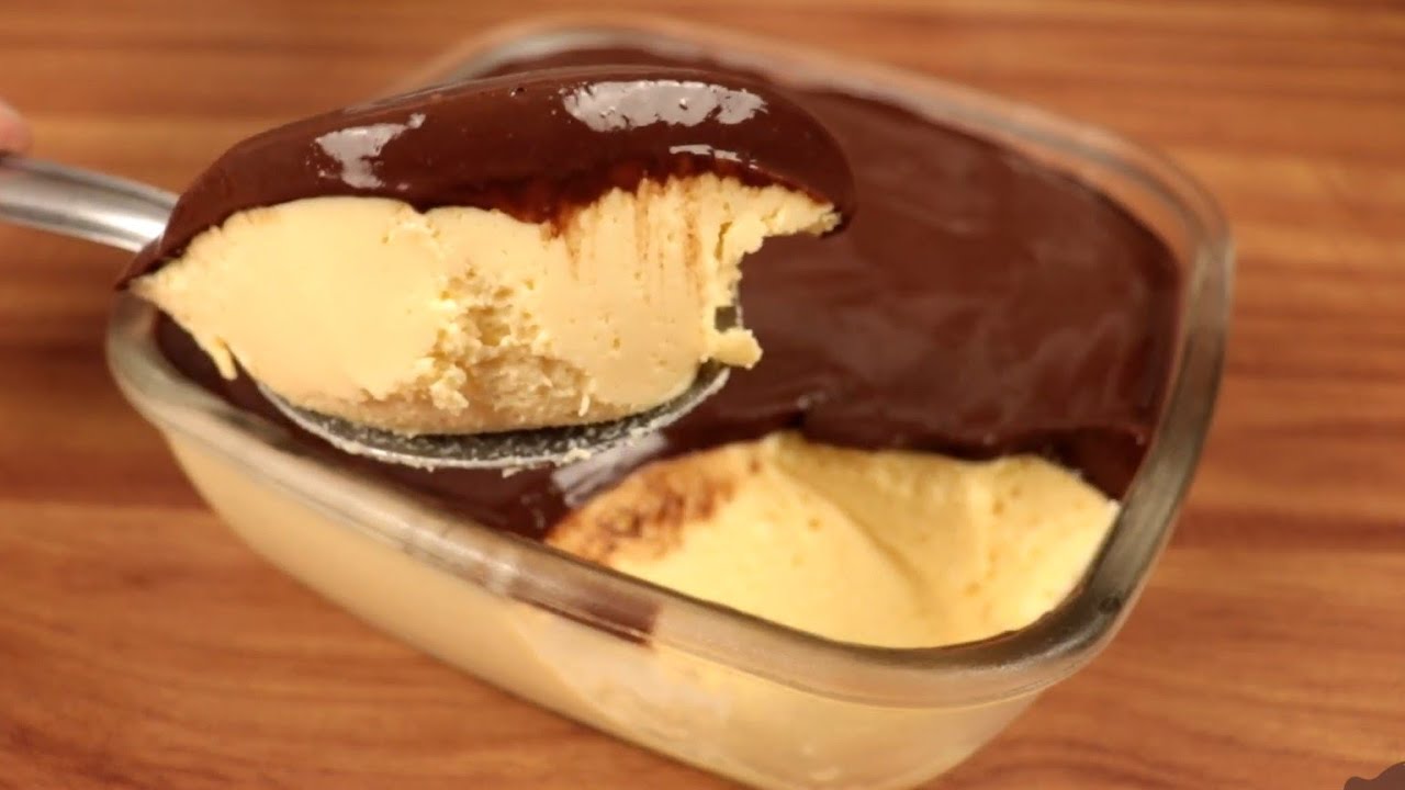 MOUSSE DE MARACUJA COM GANACHE DE CHOCOLATE - CREMOSO, FÁCIL E PRONTO EM POUCOS MINUTOS!