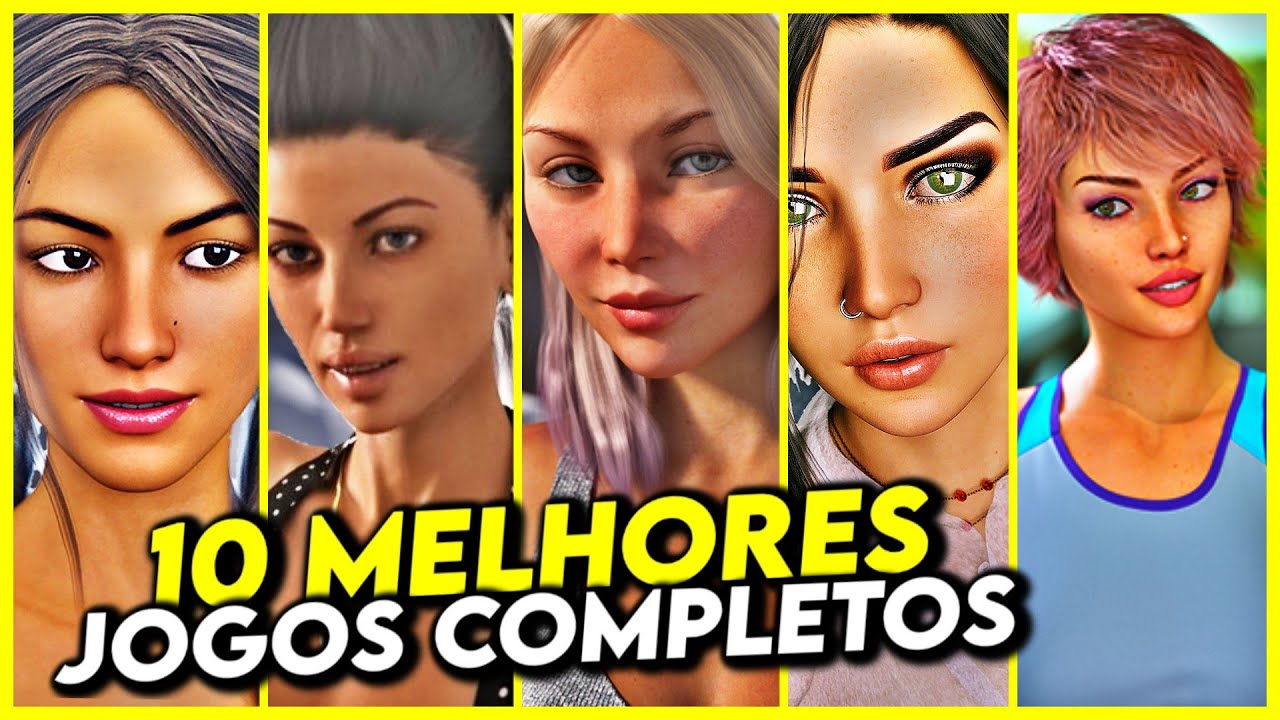 TOP 10 JOGOS DE ROMANCE COMPLETOS | ESPECIAL 14K DE INSCRITOS