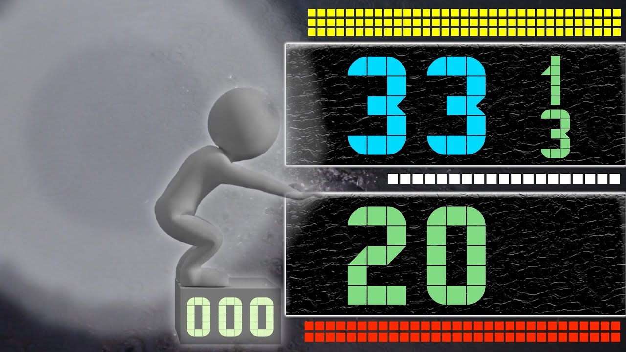 BCG 33 1/3 Minutes (2,000 Second) Countdown (Fraction Timer) Remix WarioWare Inc Unknown High Scores